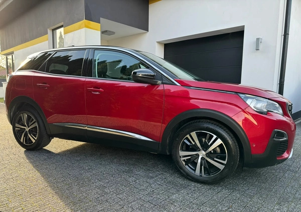 Peugeot 3008 cena 72500 przebieg: 184500, rok produkcji 2017 z Płock małe 596